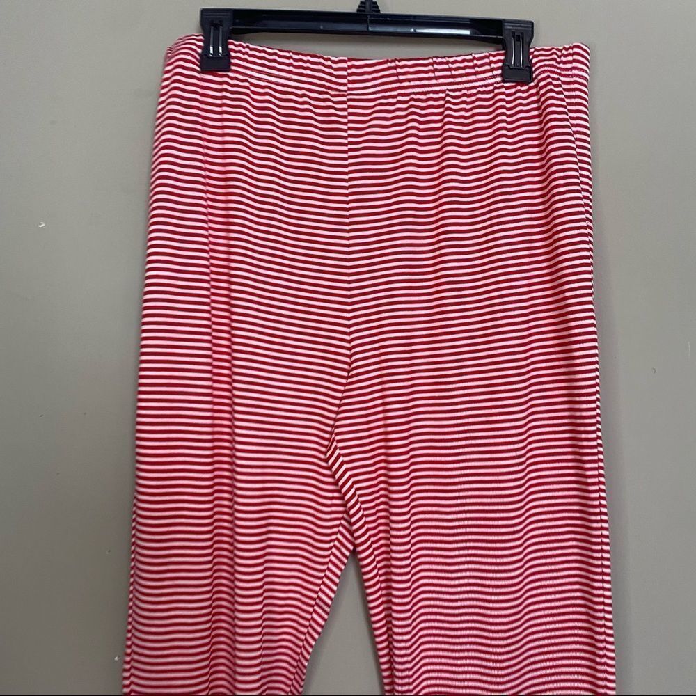SWEET Treasures Red White Striped Pajama Sleepwear Pants - Picture 3 of 8